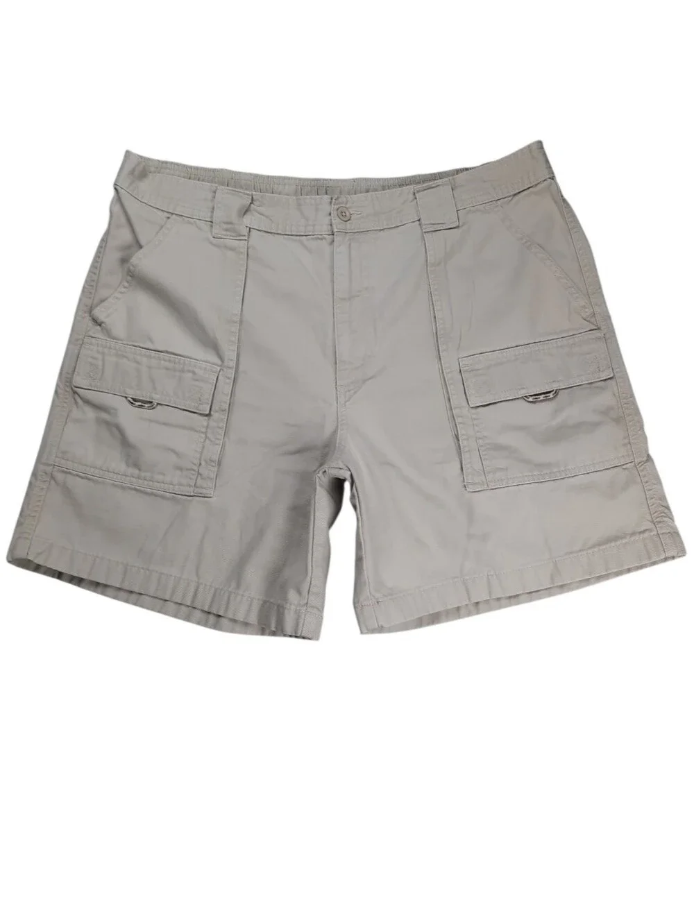 LL Bean Tan Cotton Cargo Shorts SZ 38